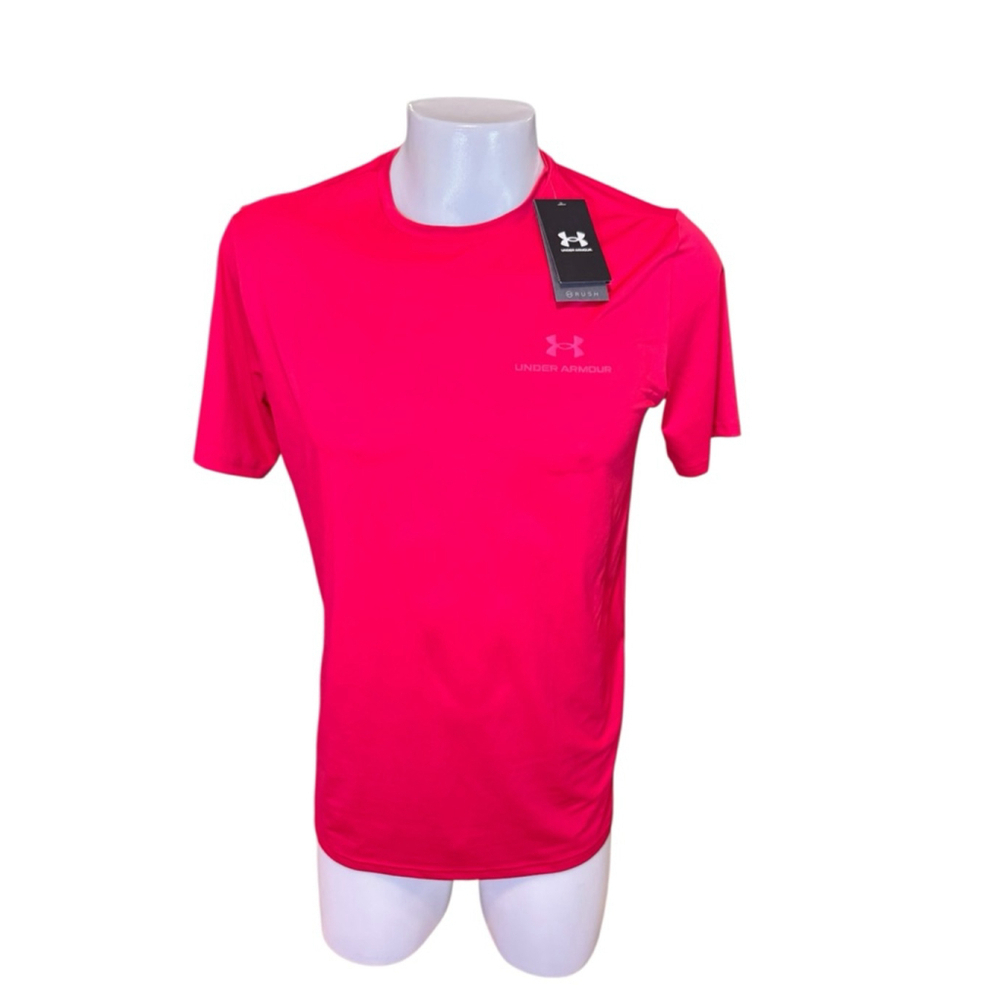 Men's Under Armour Fuchsia Vanish Energy Short Sleeve Tee Size M g35